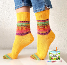 Handgestrickte Damen Socken