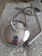 Motorrad Spiegel Chrom,rund ,115mm, gebraucht