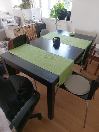 Schwarzer esstisch ikea - schwarzer,