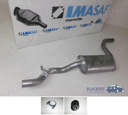 Imasaf auspuff mitteltopf für - imasaf,