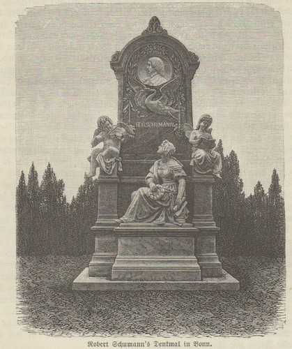 Bonn schumann denkmal original - bonn,