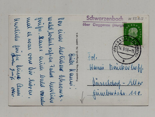 Schwarzenbach über gaggenau - schwarzenbach,