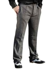 Graue bundfaltenhose - graue,