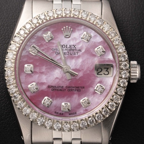 Rolex datejust 6827 diamant - datejust,