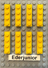 Lego Grundstein Basic Brick 1x4 3010 verschiedene Farben jeweils 8 Stk