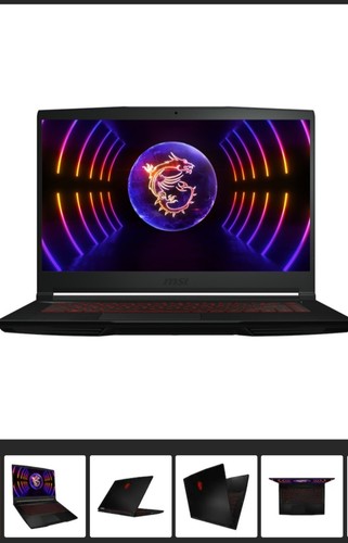 Gamer laptop msi 12th gen - i5,