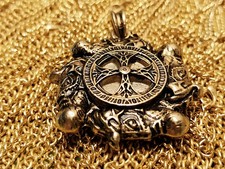 Wikinger Kreuz Amulett 40 x 40