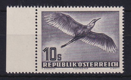 österreich 1953 fischreiher - 1953,