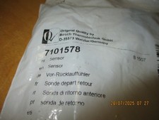 Bosch Nefit Buderus 7101578 Sicherheits Fühler Vor Rücklauf NEU