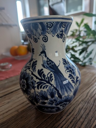 Porceleyne fles delft vase - de,