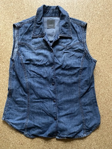 Esprit jeansweste jeans weste - jeans,