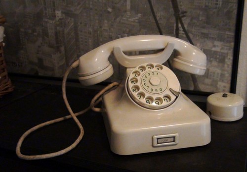 Telefon w48 1950er jahre - telefon,
