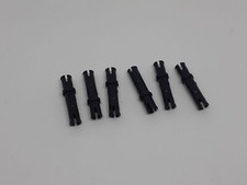 6x Lego® Technic Achse Pin Verbinder 6558 schwarz 3L Technik