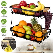 Obstkorb Etagere 2 Etagen