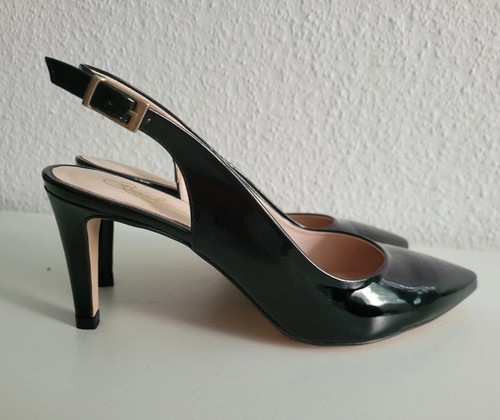 Slingpumps 38 lack - slingpumps,