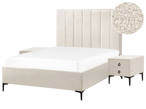 Schlafzimmer set bett creme - set,