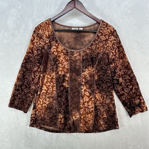 Vintage cato top brown - vintage, xl