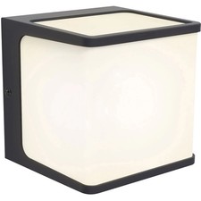 Lutec LED-Außenwandleuchte Anthrazit | 1100 Lumen 15W | 5197002125