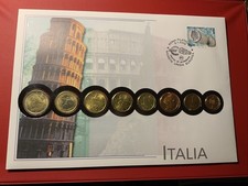 Italien Numisbrief mit Euro KMS 2002 stgl.