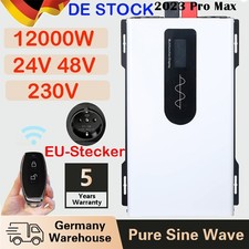 8000W 12000W Max 12V 24V 48V - 230V Reiner Sinus Spannungswandler Wechselrichter