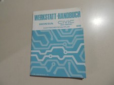 1988 Honda Civic Shuttle / Wagon EE1 EE2 EE3 EE4 Schaltpläne Werkstatthandbuch