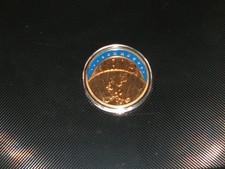 Europa ECU Münze 1998 Cu/Ni vergoldet