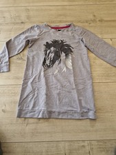 TCM Mädchen Nachthemd In Größe 146/ 152 Pferd Langarm Tchibo