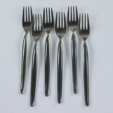 6 WMF Zürich Dessert Gabeln  90er Silberauflage 18,5cm versilbert, altes Besteck