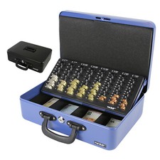 HMF Geldkassette Zählkassette Transportkassette Geldbox, 36 cm, Münzzählbrett