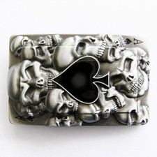 Buckle Totenkopf, Skull, Pik