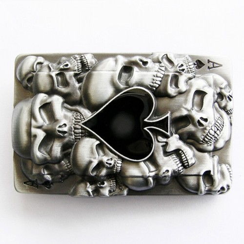 Buckle totenkopf skull pik - totenkopf,, skull,
