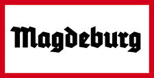 Retro Blechschild MAGDEBURG 30