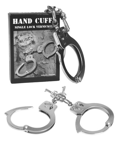 Security polizei handschellen - security,