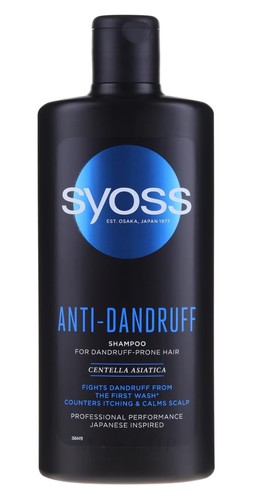 Syoss anti dandruff shampoo - syoss,