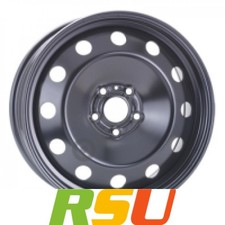 4x Alcar 9135 7x17" ET50 LK5 108 ML 60 Stahlfelgen 17 Zoll