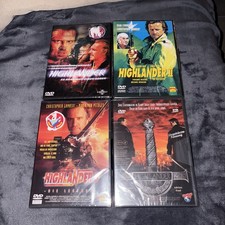 Highlander 1-4 DVDs Erstauflagen Alle Neu Und OVP