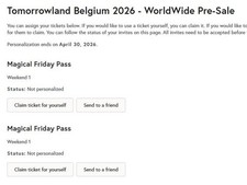 Tomorrowland Boom Belgien