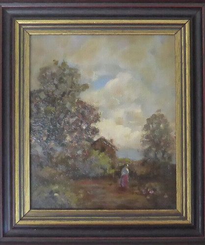 Bäuerin landschaft - in,