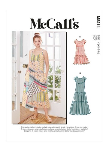Mccalls schnittmuster m8214 - mccalls,