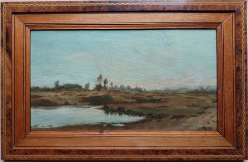 Gemälde öl auf holz - Öl,