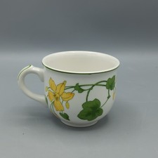 V & B Kaffeetasse Tasse Geranium  Villeroy & Boch Porzellan Höhe 7 cm