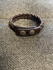 Fossil Lederarmband Herren, Braun