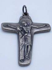 Ketten Anhänger Kreuzigung Jesus Kreuz christlich Kirche Glaube Taufe Alt