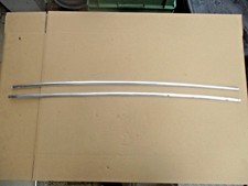 Opel Rekord D Limousine Chrom Zierleiste Leiste Regenrinne Dachleiste Set