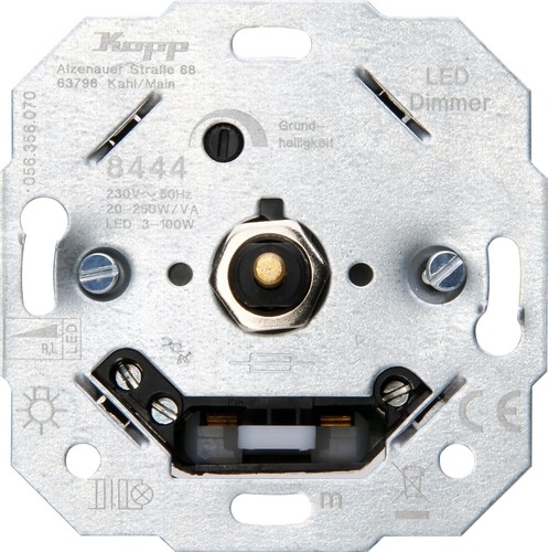 Drehdimmer unterputz - drehdimmer,
