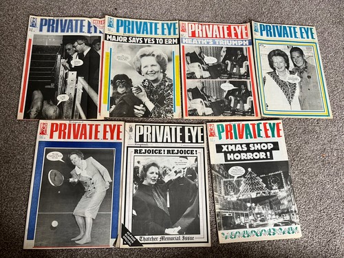 Private eye magazines sept dec - eye, sept-dec