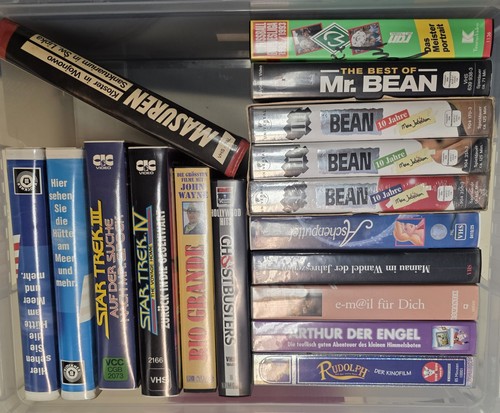 Vhs filme stück - vhs-filme,,