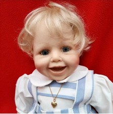 Künstlerpuppe Brigitte Leman