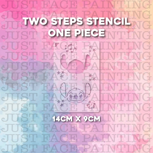 Two steps stitch - steps, painting