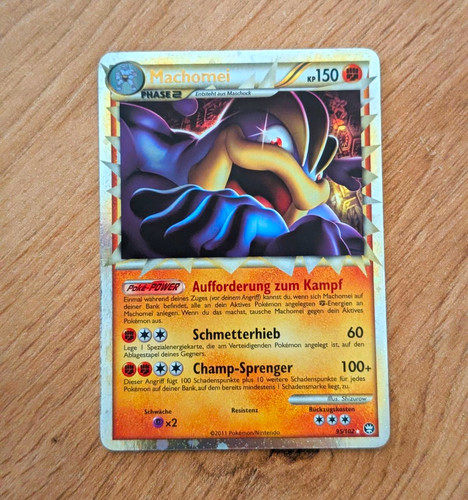 Pokémon karte machomei 102 - pokémon,